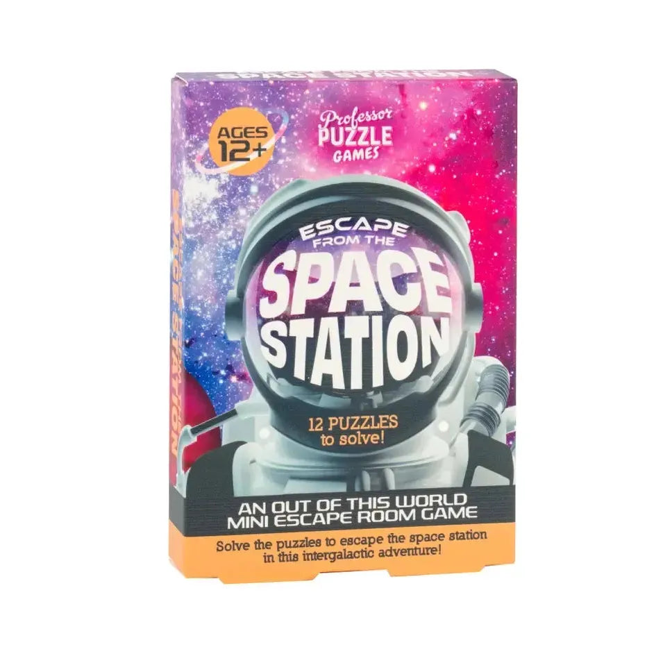 Escape from the Space Station - Mini Escape Room Game - Professor Puzzle