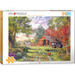 Evening at the Barnyard 104 Connecting Pieces Jigsaw Puzzle Eurographics