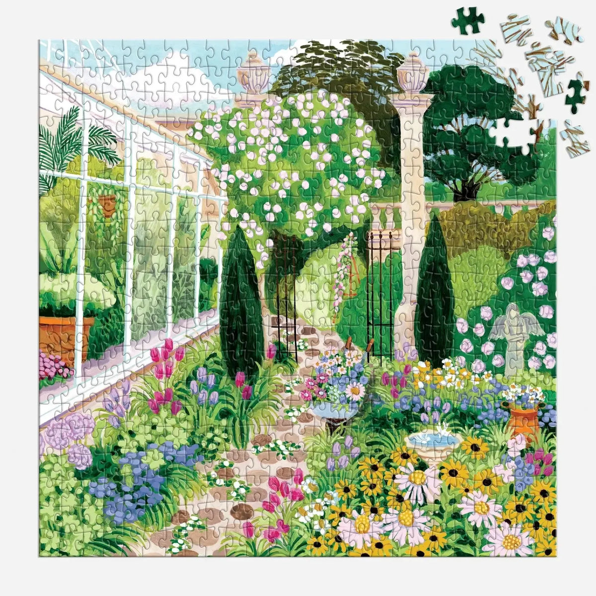 Evergreen Gardens 500 Piece Jigsaw Puzzle Galison