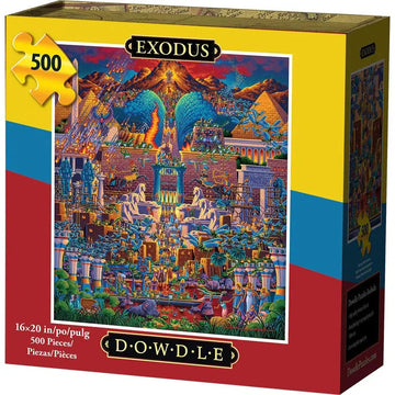 Exodus 500 Piece Jigsaw Puzzle Dowdle