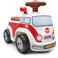 Falk Vintage Minivan Vehicle With Opening Seat And Steering Wheel With A Horn, Push Ride-On Toy For Toddler +1 Year Fa703