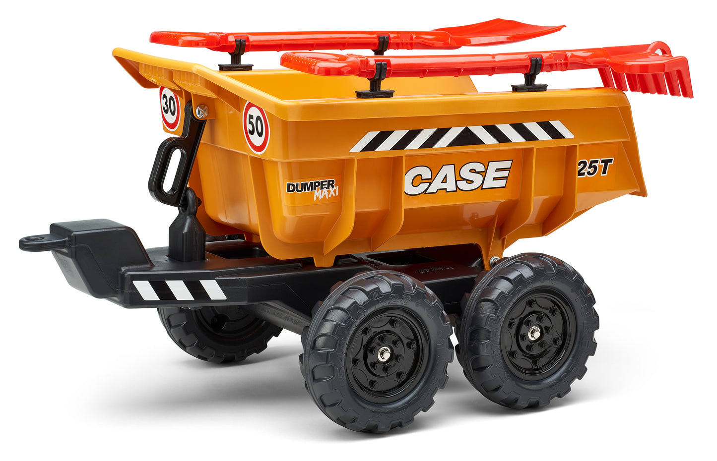 Falk Tilting Trailer Ce Case With Shovel And Rake For 3 Years Made In France Large Capacity Compatible With Tractors And Tractopelles 3/7 Years Old 940Ce, 940Ce