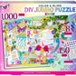 Fashion Angels Color & Bling Jumbo 1000 Piece Jigsaw Puzzle Design Kit