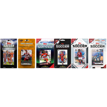 C & I Collectibles Mls Fc Dallas 6 Different Licensed Trading Card Team Sets
