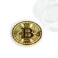 Bitcoin Collectible|Gold Plated Commemorative Blockchain Coin| Collector'S Coin