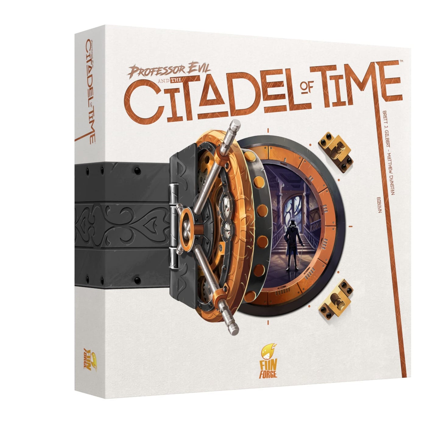 Fantasy Flight Games Funforge Games: Professor Evil And The Citadel Of Time, Cooperative Game With High Replayability, 30 To 45