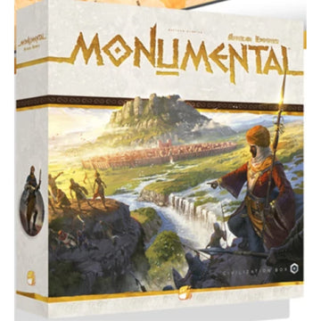 Monumental African Empires Expansion - Civilization & Deckbuilding Board Game, Ages 10+, 1-5 Players, 90-120 Min