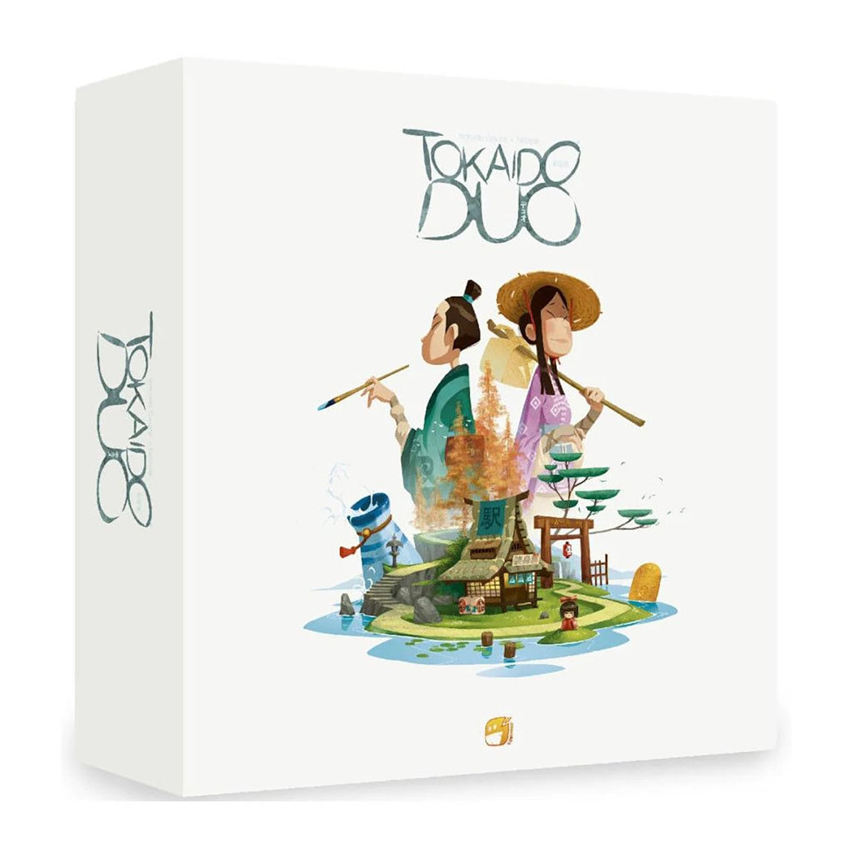 Funforge Tokaido: Duo  Funforge, Adventure & Exploration Board Game Set in Japan, 2 Player Strategy Game, Ages 8+, 20 Min