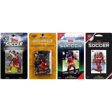 Mls Chicago Fire 4 Different Licensed Trading Card Team Sets