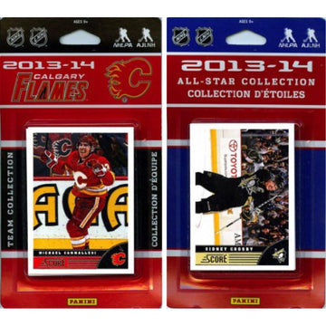 Nhl Calgary Flames Licensed 2013-14 Score Team Set And All-Star Set