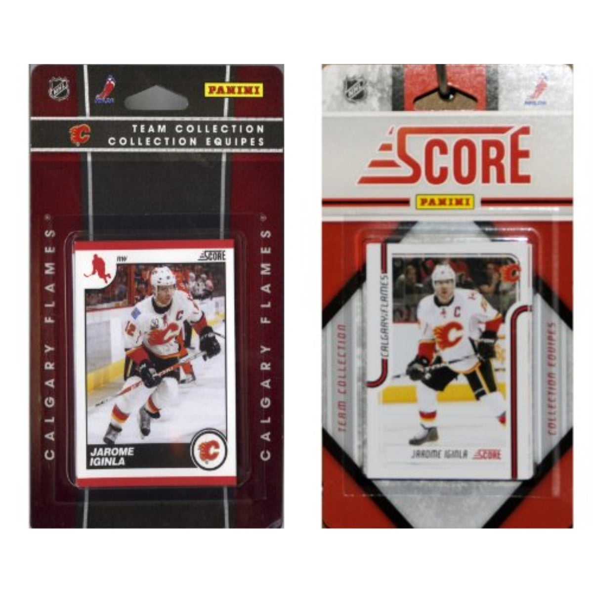 NHL Calgary Flames Licensed Score 2 Team Sets
