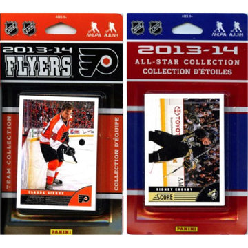 Nhl Philadelphia Flyers Licensed 2013-14 Score Team Set And All-Star Set