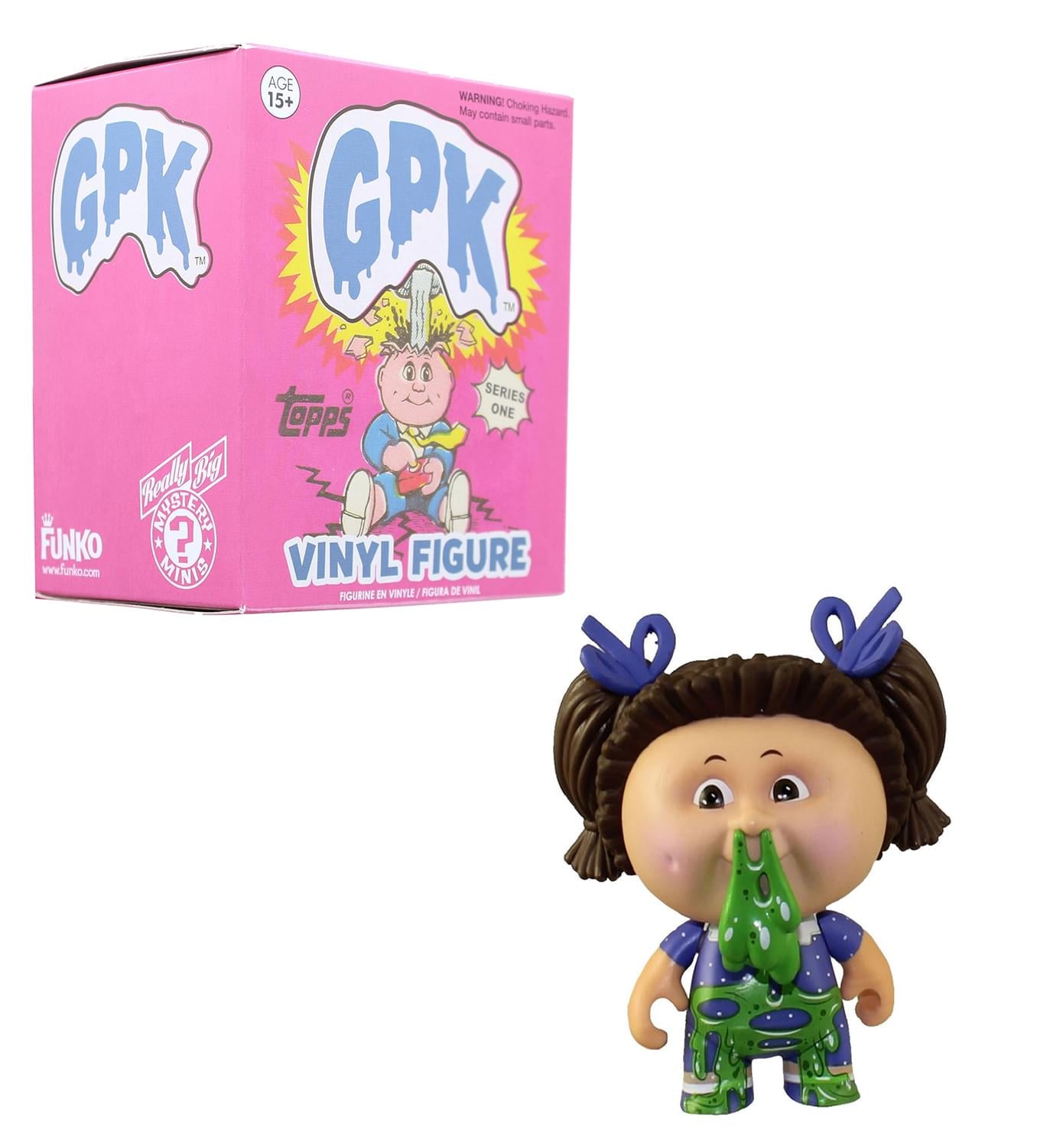 Garbage Pail Kids Leaky Lindsay: ~3.7' X Funko Mystery Minis Mini-Figure Series #1 + 1 Free Gpk Trading Card/Sticker Bundle [55387]