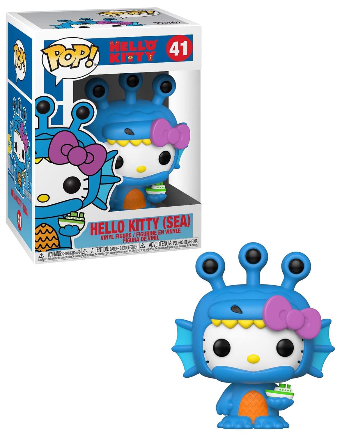 Hello Kitty Funko Pop Vinyl Figure  Sea Kaiju Hello Kitty
