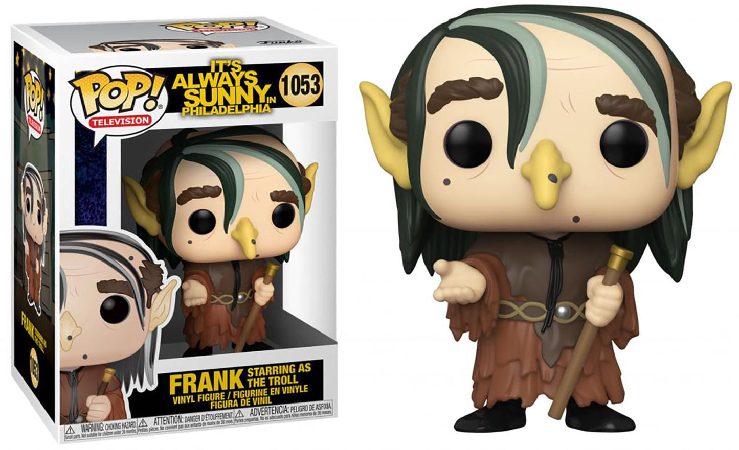 Its Always Sunny In Philadelphia Pop Vinyl Figure  Frank As Troll