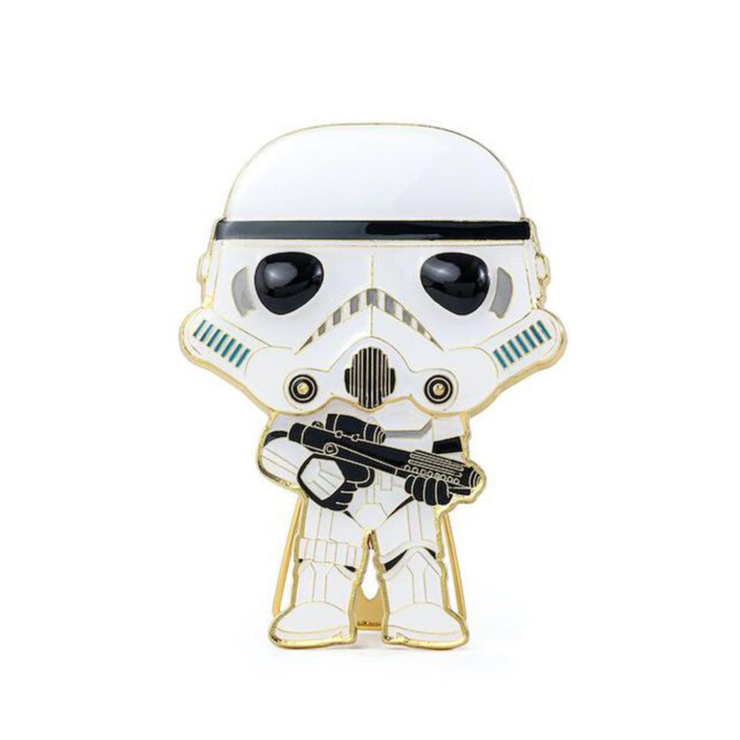 Star Wars Funko Pop Pin Large Enamel Pin | Stormtrooper