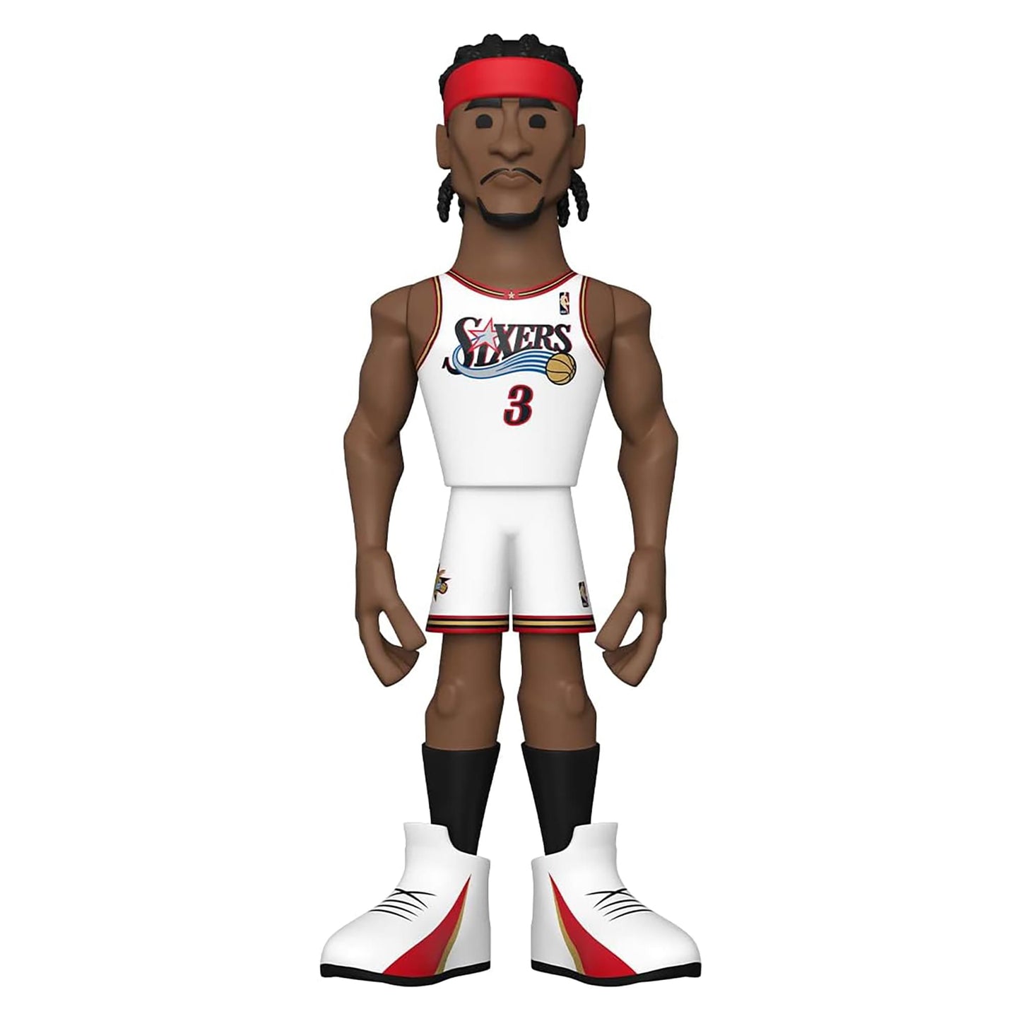 Funko Gold Vinyl: Nba Legends - Allen Iverson 76Ers, 12 Inch Premium Vinyl Figure With Chase (Styles May Vary)
