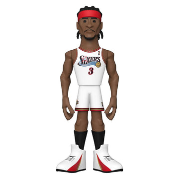 Funko Gold Vinyl: Nba Legends - Allen Iverson 76Ers, 12 Inch Premium Vinyl Figure With Chase (Styles May Vary)
