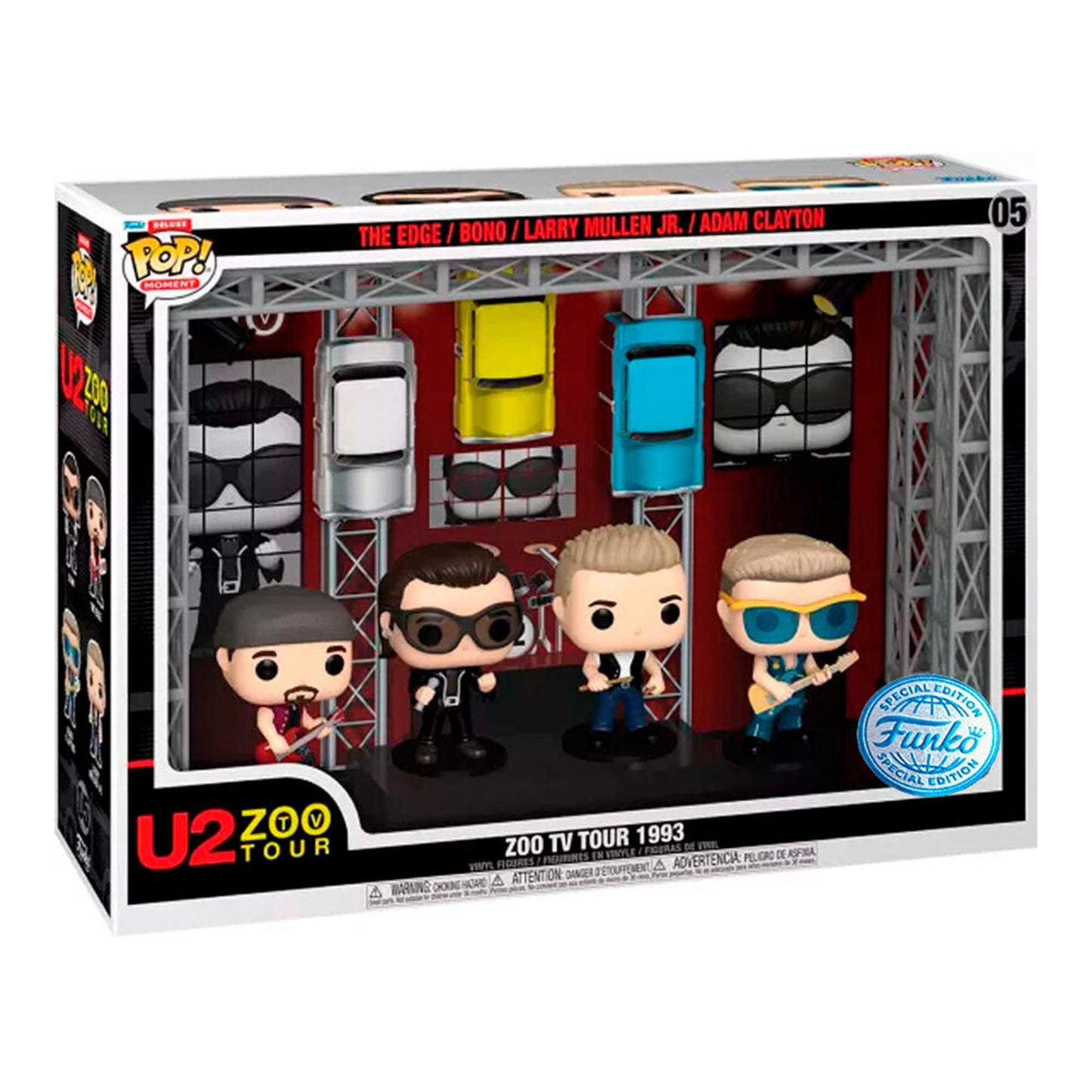Funko Pop Moment  U2S Zoo Tv Tour 1993