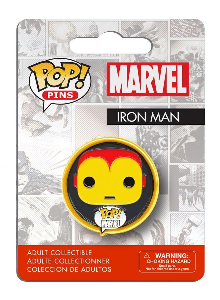 Funko Pop Pins: Marvel Iron Man Action Figure
