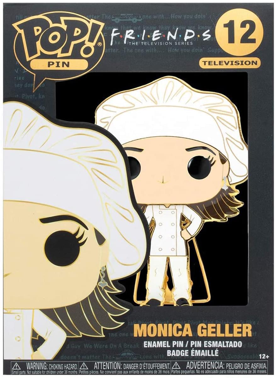 Friends 3 Inch Funko Pop Pin | Monica