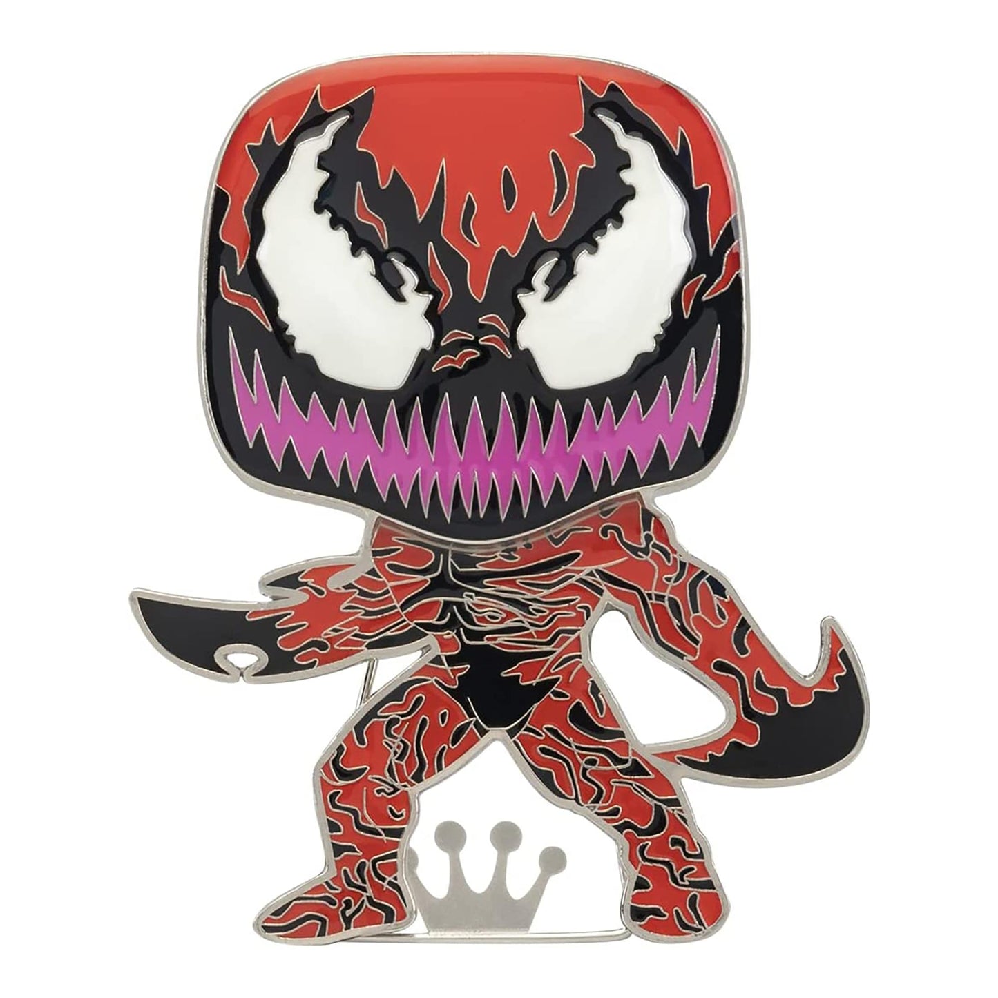 Marvel 3 Inch Funko Pop Pin  Venom Carnage