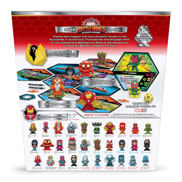 Funko Marvel Battleworld: Series 3 Ultimate protective coveringy Mega Pack - Vision (Styles May Vary)