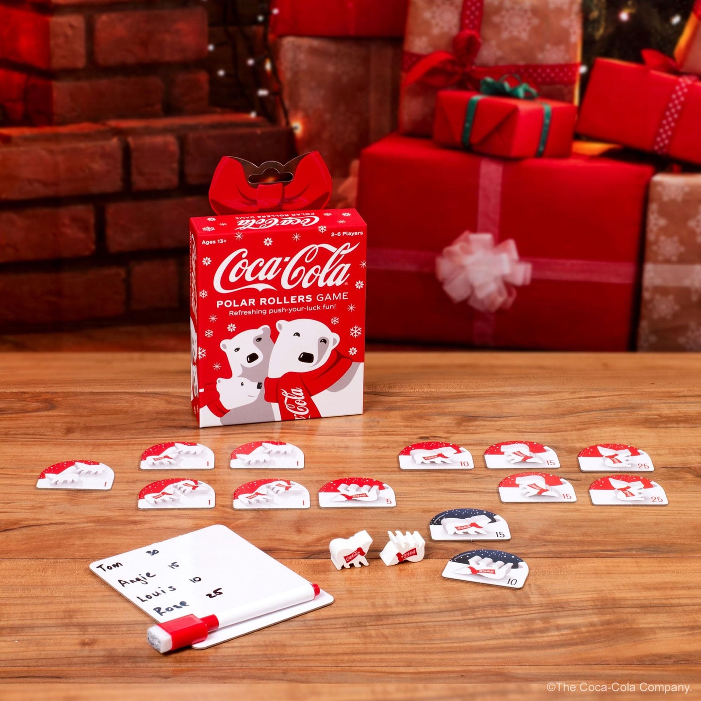 Funko Coca-Cola Polar Rollers Game For 2-6 Players