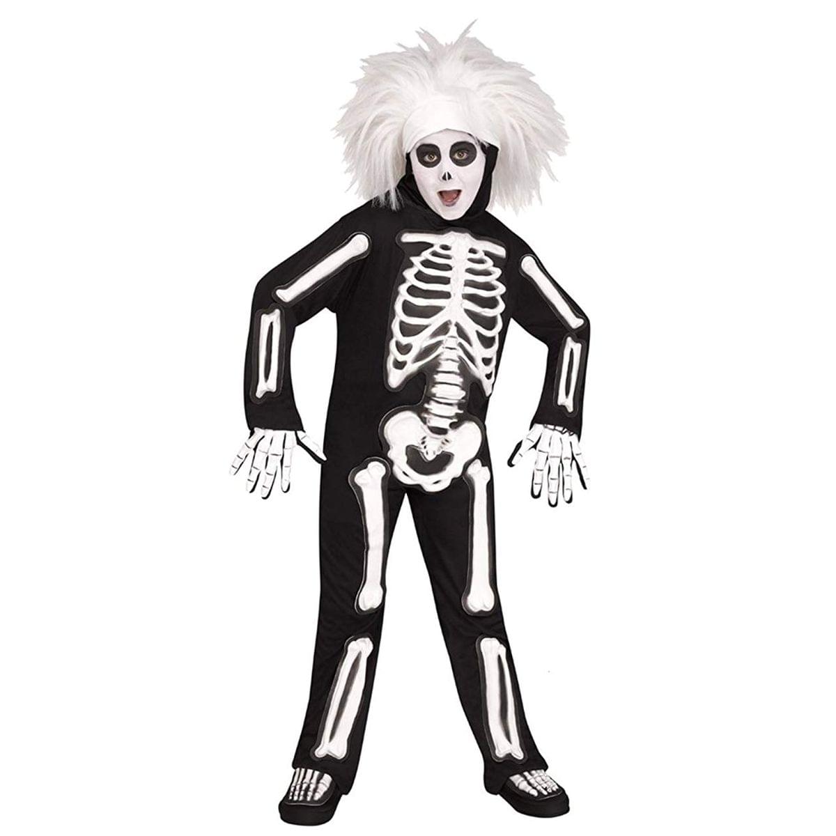 Saturday Night Live David S Pumpkins Beat Boy Skeleton Child Costume - Medium 8/10