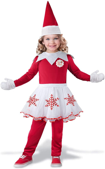Elf On The Shelf Girl Elf Toddler Costume  6T