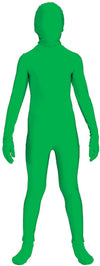 Disappearing Man Stretch Costume Jumpsuit Teen: Green One Size Fits Most