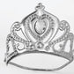 Royal Queen Costume Tiara Silver