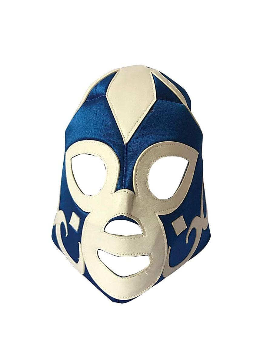 Lucha Libre Wrestling Men'S Costume Mask - Blue