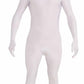 Disappearing Man Stretch Costume Jumpsuit Teen: White One Size Fits Most