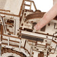 Forage Harvester FS80 Pro — Mechanical Wooden Model, 580 Pieces