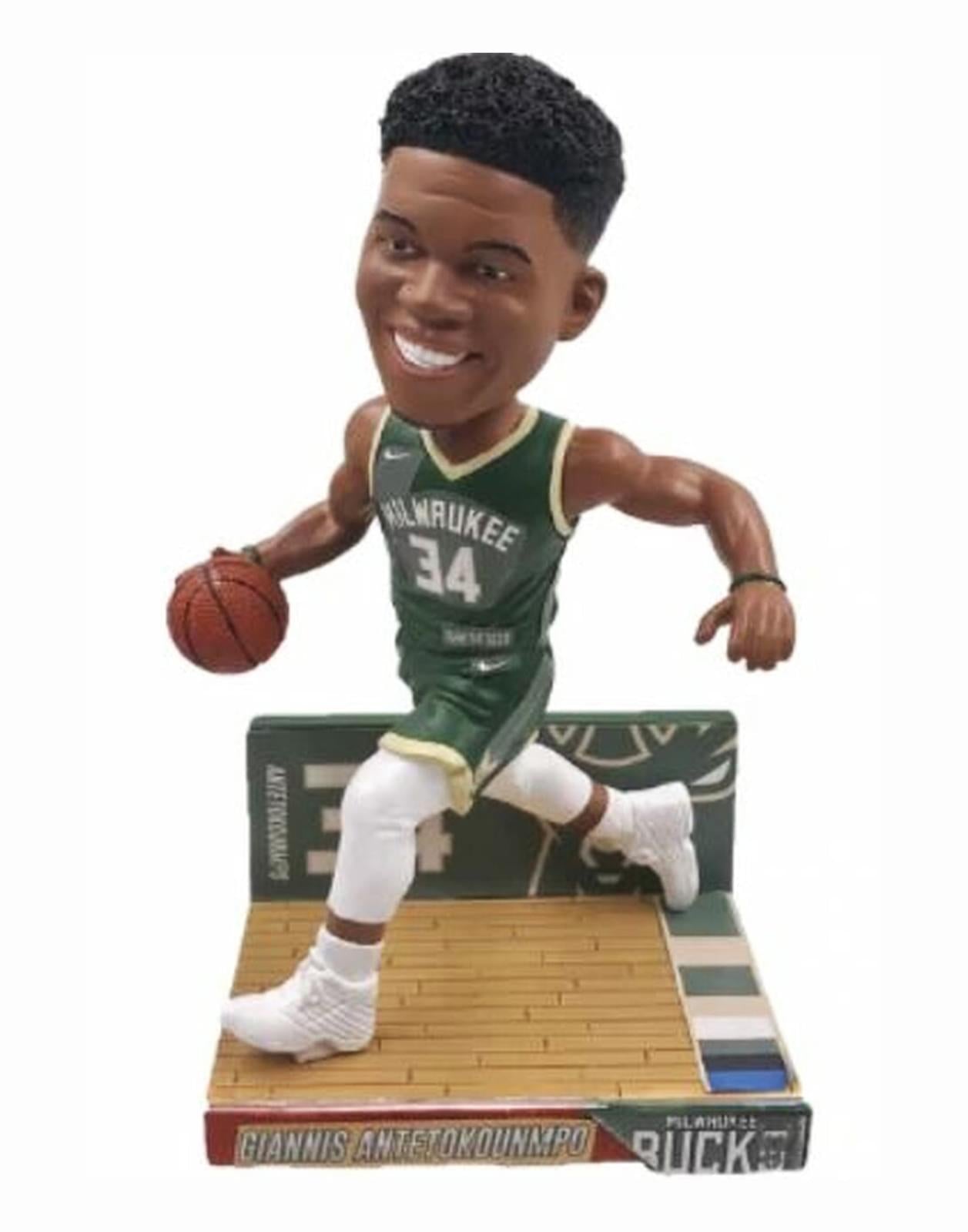 Milwaukee Bucks G. Anetetokounmpo #34 Big Ticket Series Nba Bobblehead