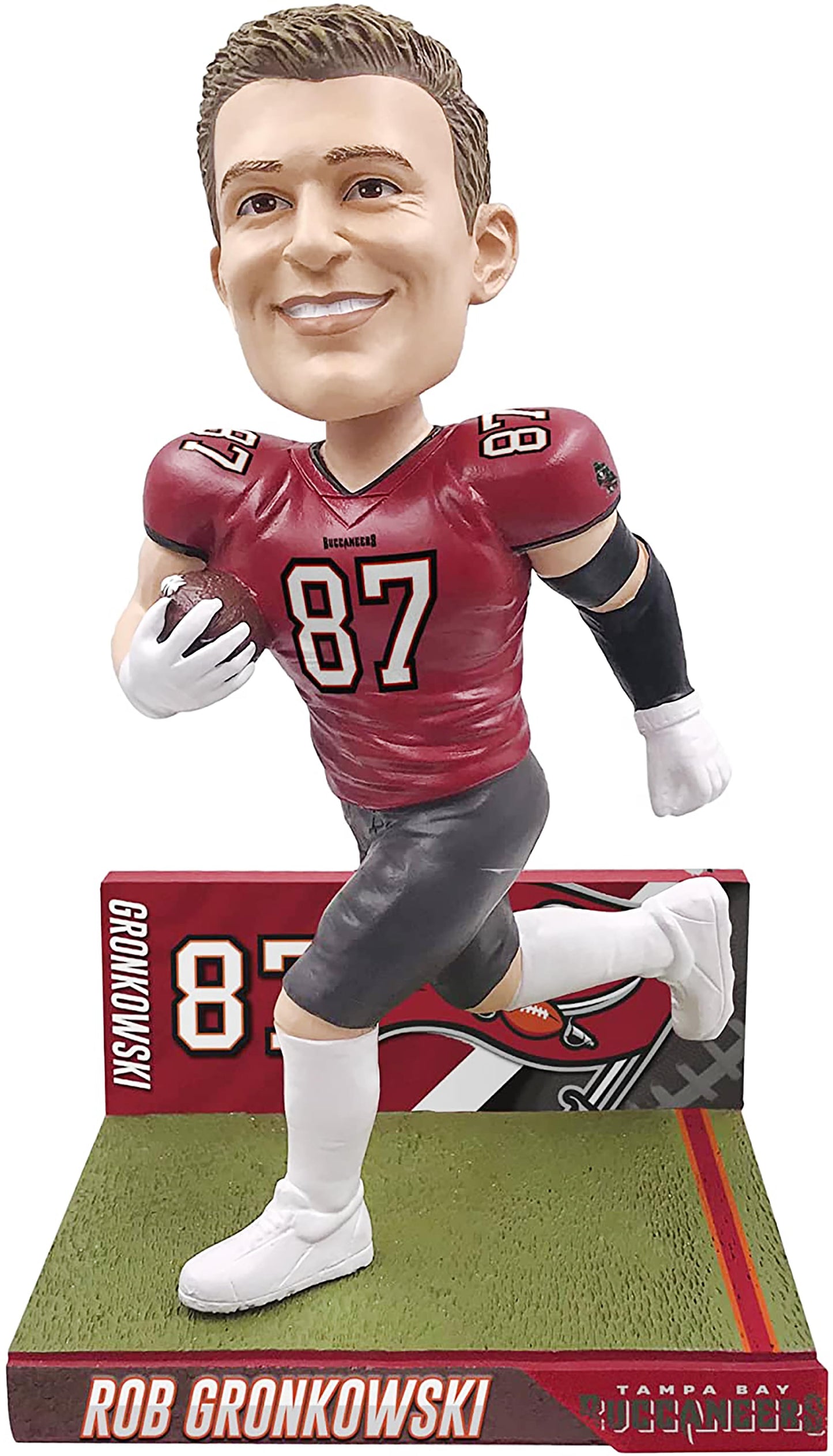 Tampa Bay Buccaneers Gronkowski  #87 Big Ticket Series Nfl Bobblehead