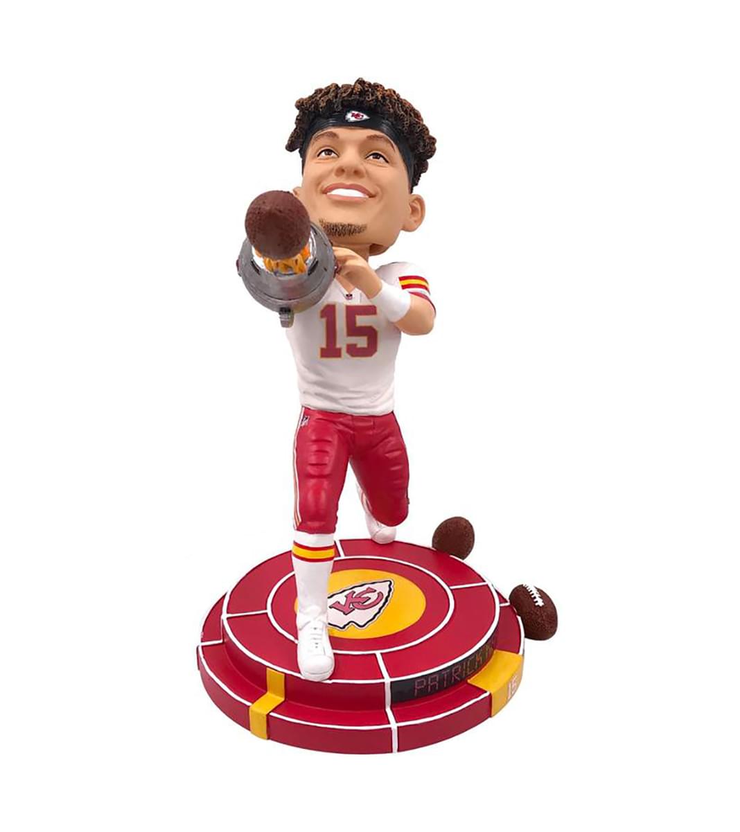 Kansas City Chiefs Nfl 8 Inch Resin Bobblehead - Cannon Arm Patrick Mahomes