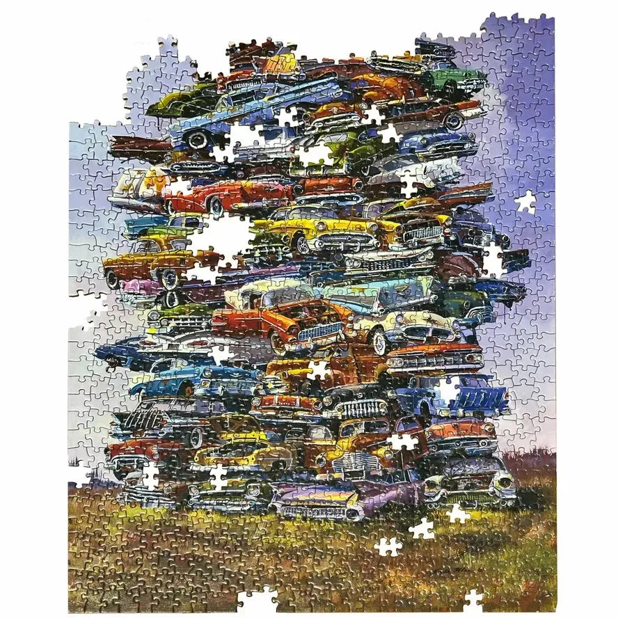 Fabulous 50s Junkpile 1000 Piece Jigsaw Puzzle TDC