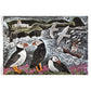 Fair Isle Puffins by Angela Harding 1000 Piece Jigsaw Puzzle Flame Tree