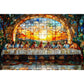 Faithful Feast 1000 Piece Jigsaw Puzzle Trippy