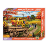 Fall Wagon Wonders 500 Piece Jigsaw Puzzle Springbok