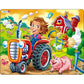 Farm Kid with Tractor 15 Piece Tray Jigsaw Puzzle Larsen