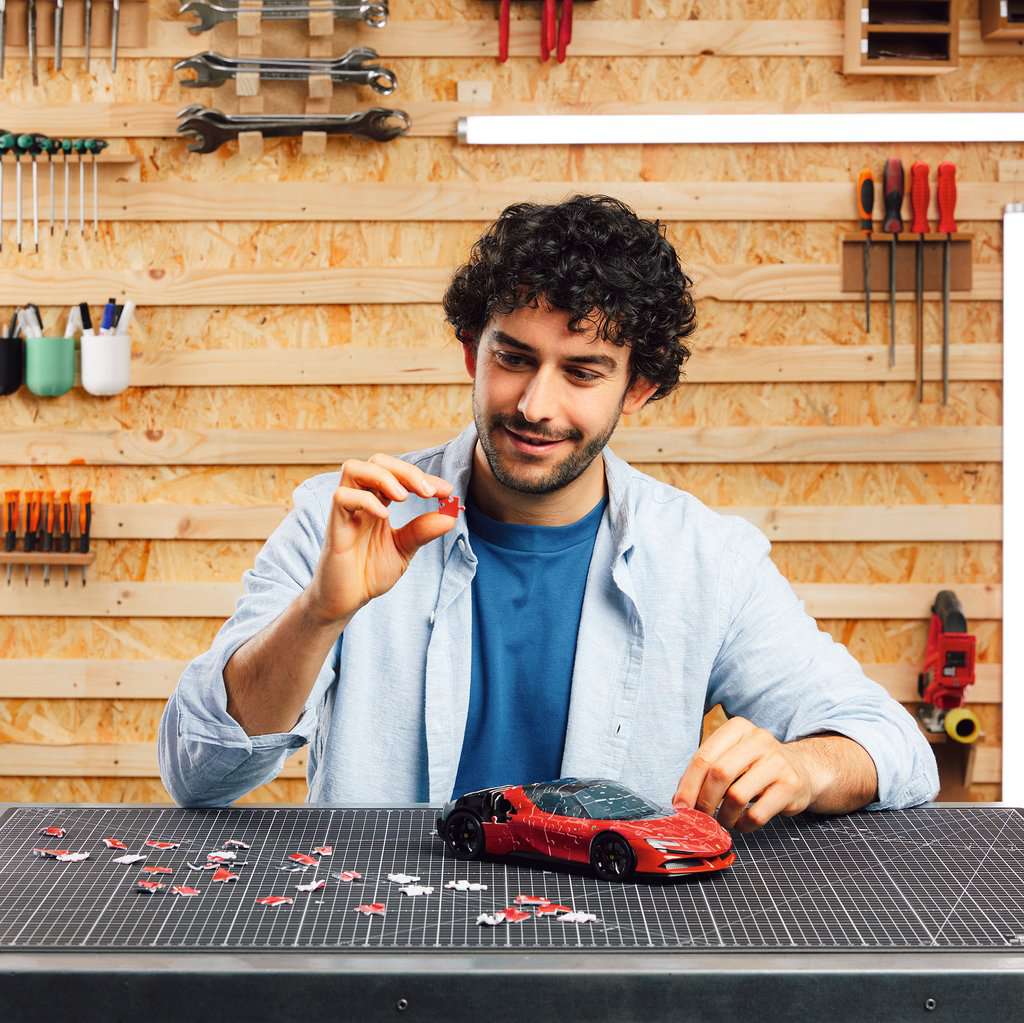 Ferrari SF90 Stradale Red 161 Piece 3D Jigsaw Puzzle Ravensburger
