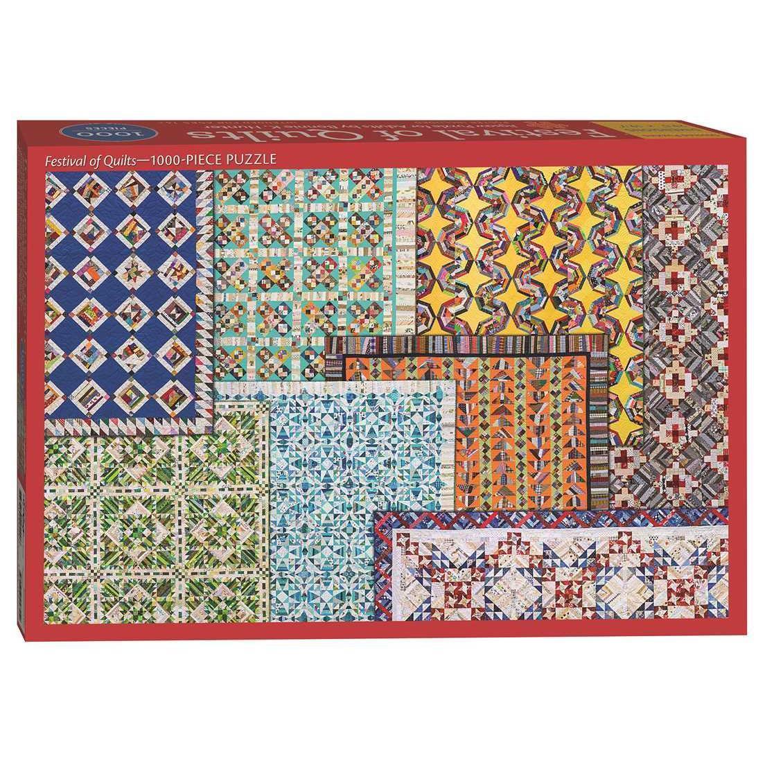 Festival of Quilts 1000 Piece Jigsaw Puzzle C&T