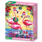 Festive Flamingos 500 Piece Jigsaw Puzzle Springbok