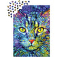 Fiona the Stained Glass Cat 1000 Piece Jigsaw Puzzle Enjoy