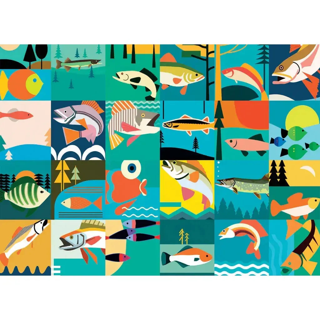 Fish Out of Water "Something's Amiss" 500 Piece Jigsaw Puzzle PuzzleTwist