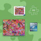 Fish in Fuchsia 500 Piece Jigsaw Puzzle Ravensburger
