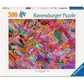 Fish in Fuchsia 500 Piece Jigsaw Puzzle Ravensburger